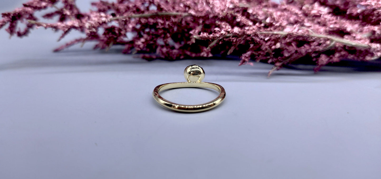 Round Cut Moissanite Georgian cut down button back solitaire Knife edge band engagement ring, ring for her\women, blackened gold ring.