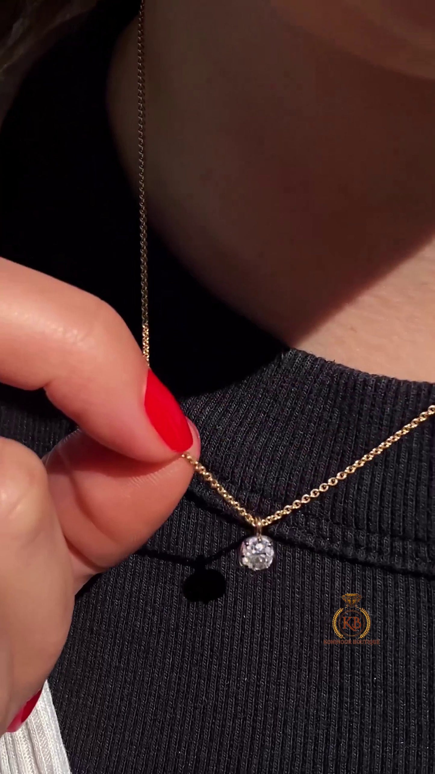 Old Mine Cut Cushion OMC Georgian Cut Down Button Back Set Moissanite Pendant, Vintage Antique Pendant ,Wedding Pendant, without chain