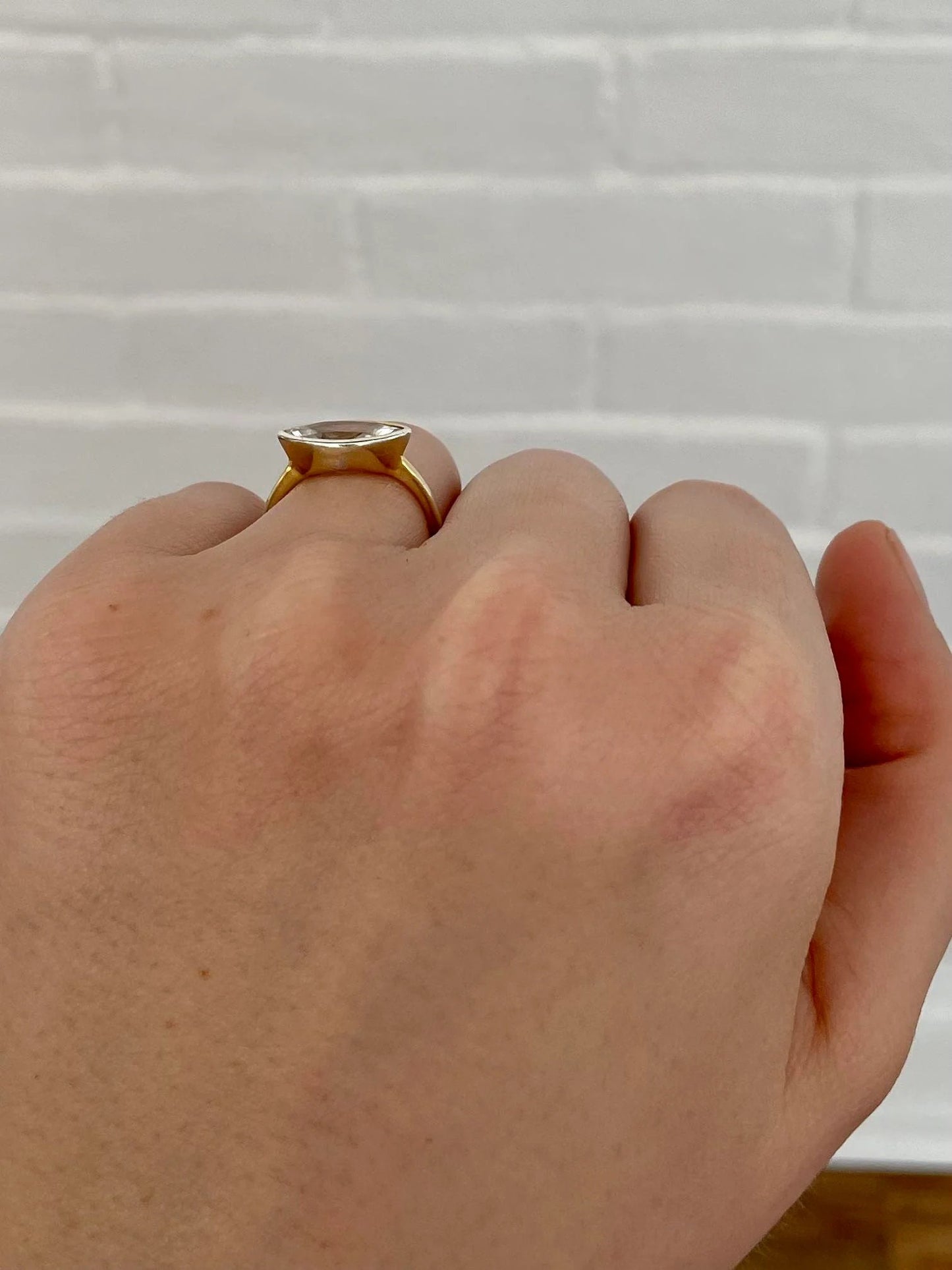 East West Bezel Set Marquise Moissanite Solitaire Engagement Ring, Georgian era Vintage ring, Low profile ring, statement art deco ring.