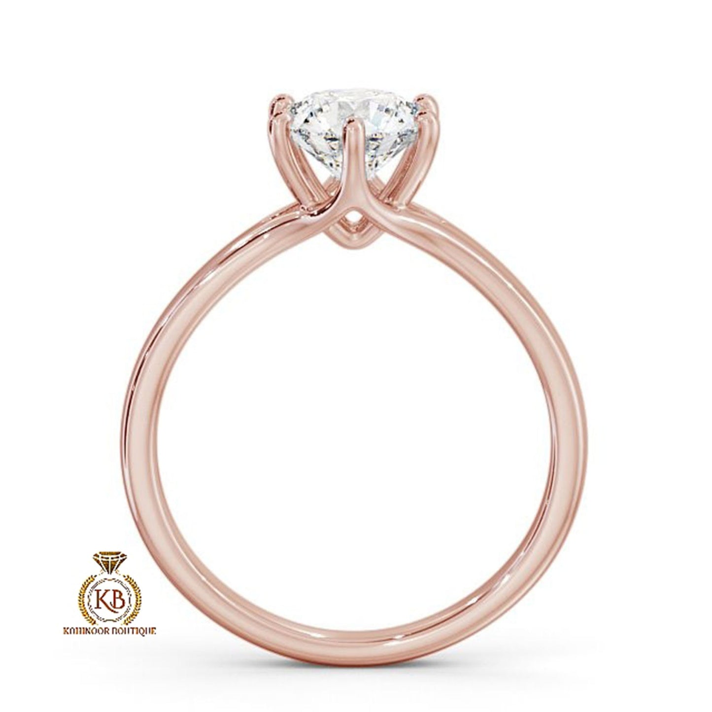 Round Cut Classic Solitaire Moissanite Engagement\Wedding\Mother Ring, ring for her, gift for women, Proposal ring