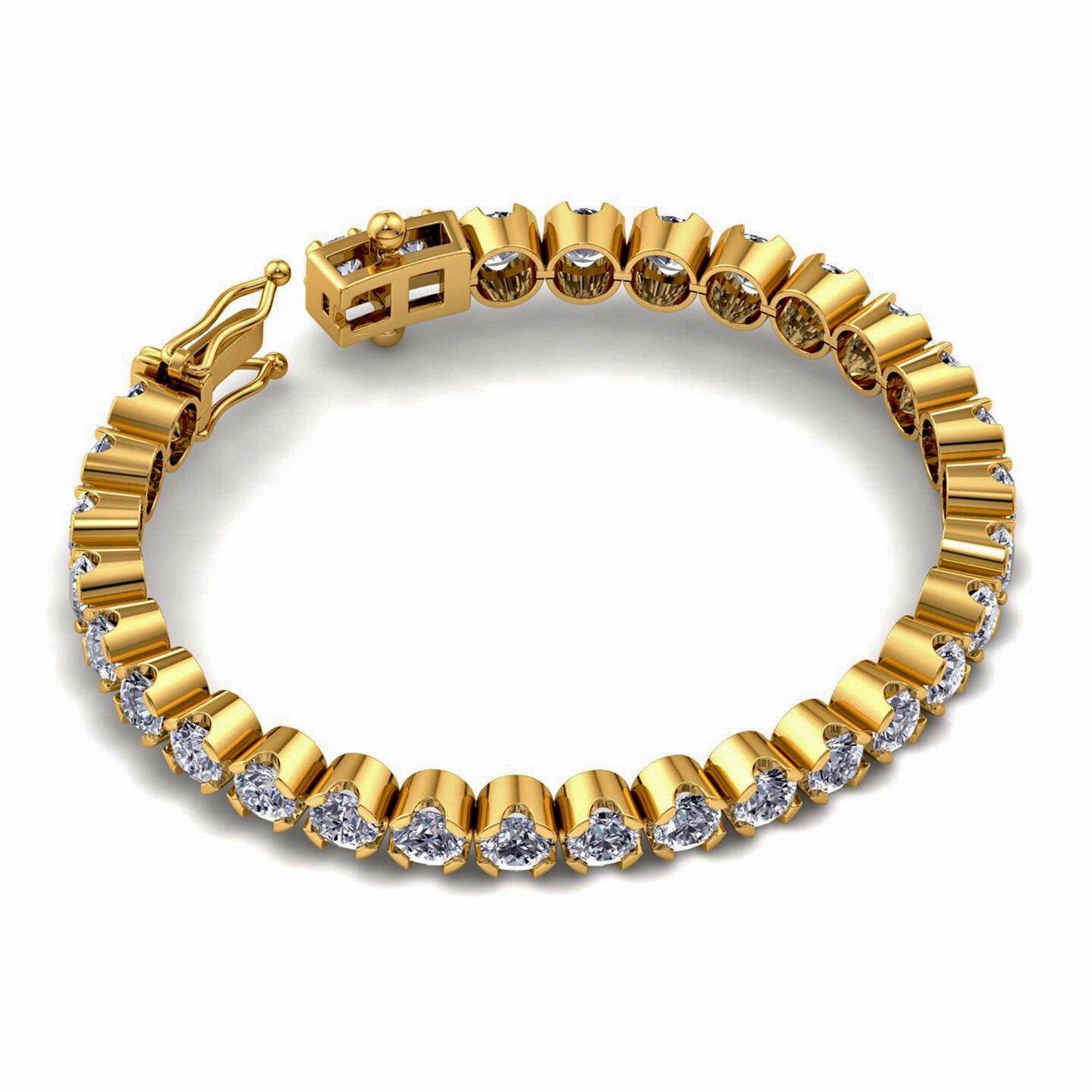 Moissanite Tennis Bracelet, Bracelet for women, Bracelet for Men, Bracelet for her him, Hip hop bracelet,  Tanna Link bracelet