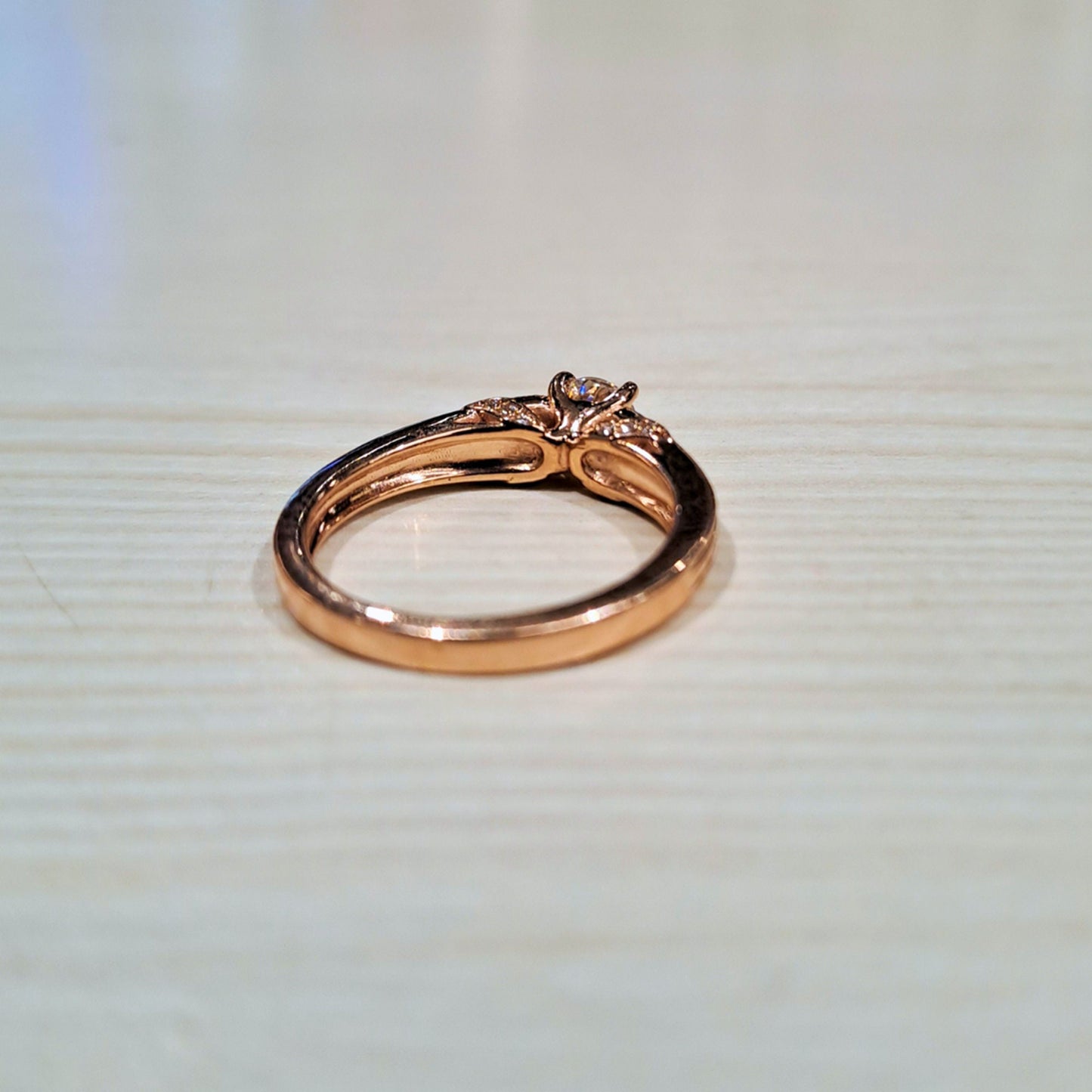 Round cut moissanite with side pave Solitaire Engagement ring, ring for her, ring for women, statement ring, right hand ring, gift for wife