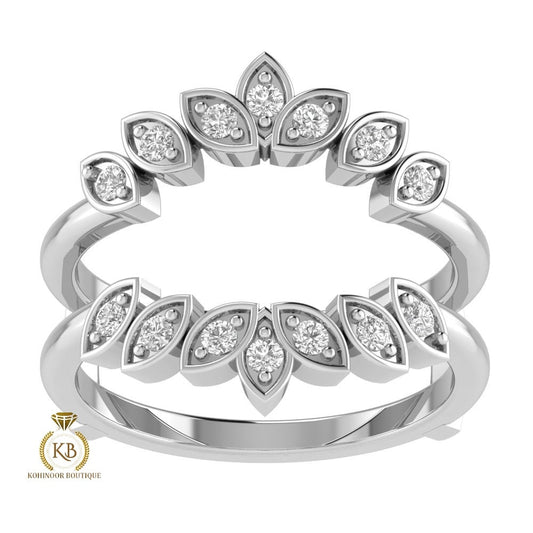 Ring Enhancer, Aggie college ring wrap, Moissanite diamond engagement Ring Wrap Wedding band Ring Jacket