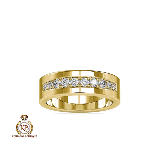 Moissanite Engagement\Proposal\anniversary\Wedding\Stackable Ring in White\Yellow\Rose Gold for Men\Women
