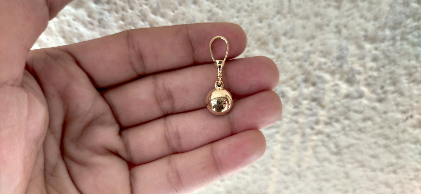 Round Cut Moissanite Pendant, Swivel Clasp Collet set Georgian cut down Button back set Pendant without chain.