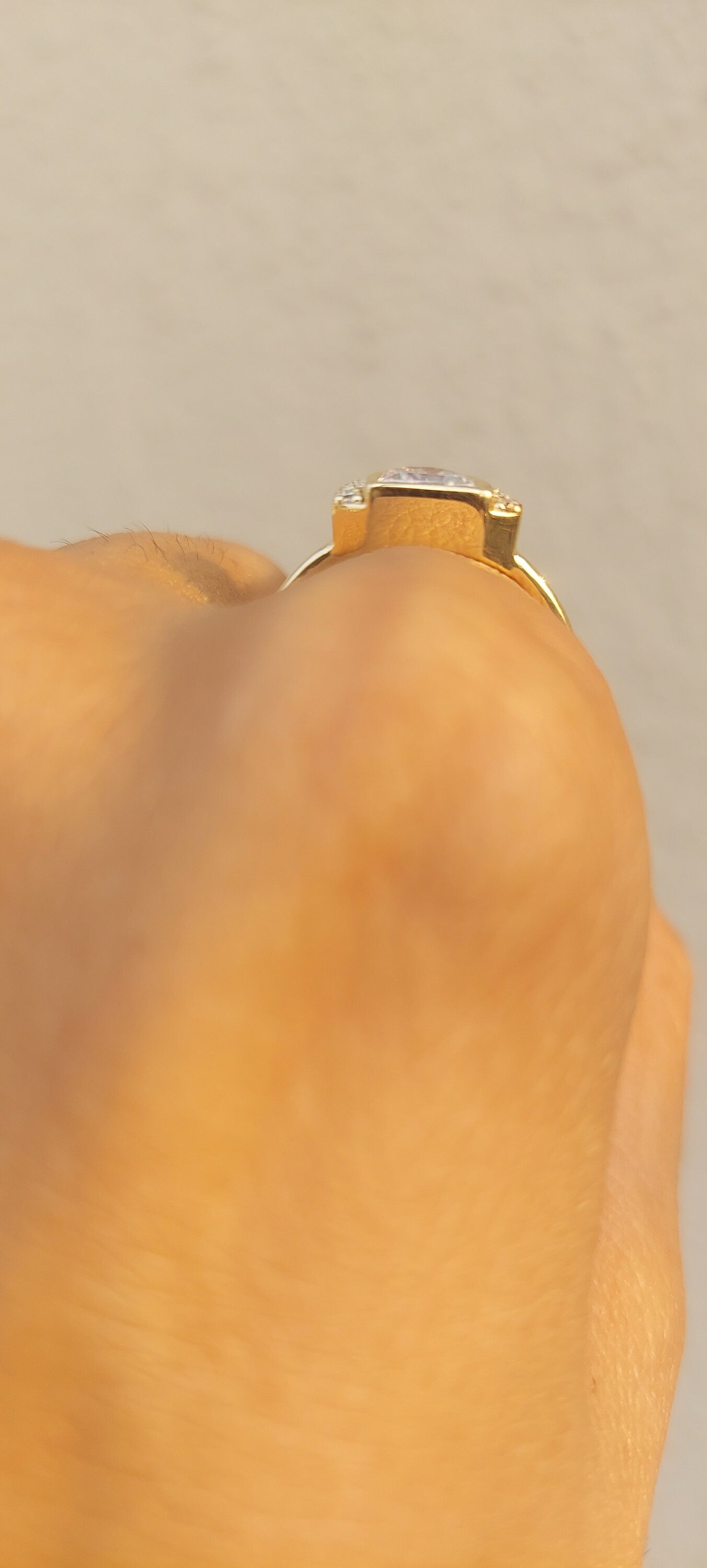 Half Moon Moissanite halo Engagement ring , Bridal\Wedding\Promise\Proposal Ring enhancer with 18k\14k\10k White\Yellow\Rose Gold