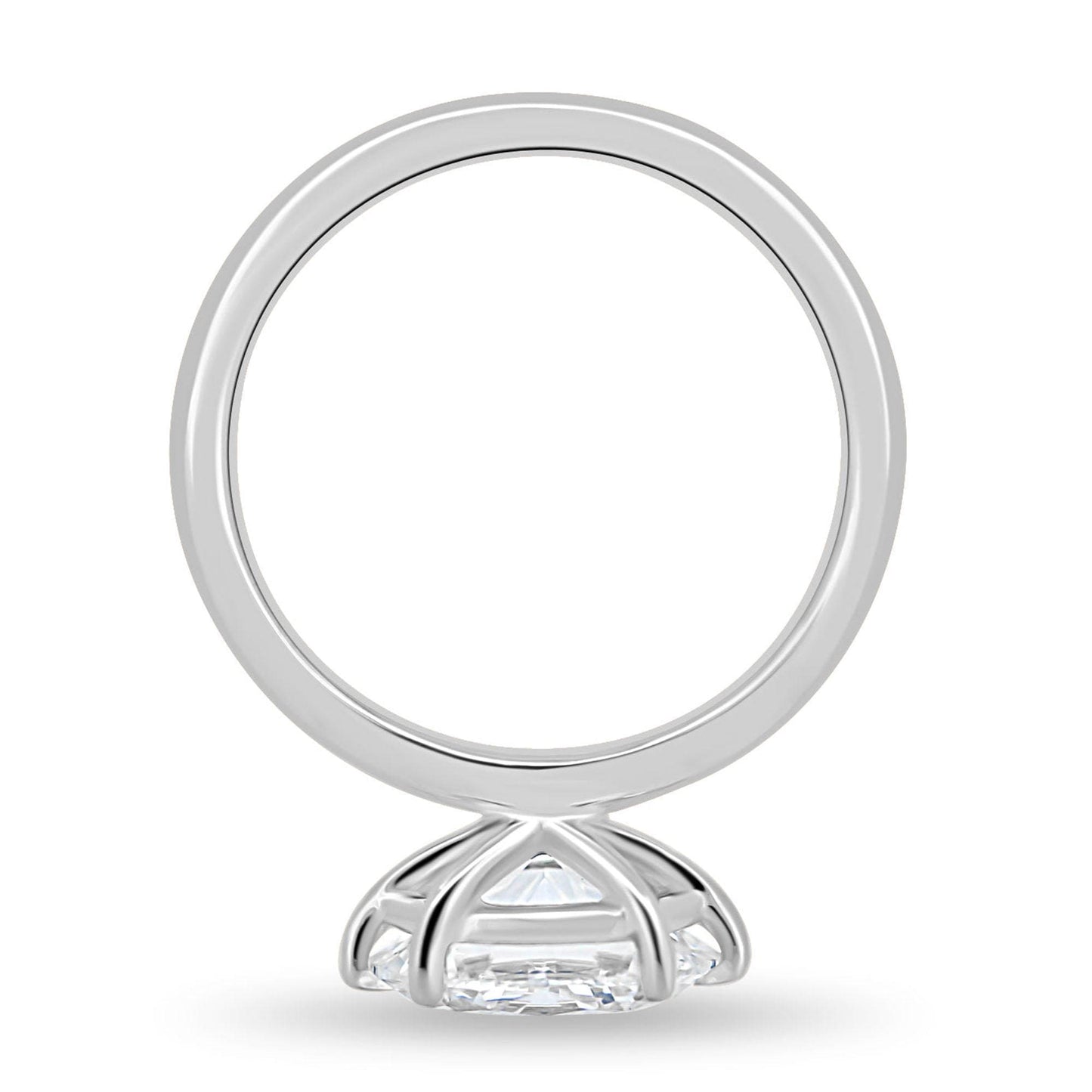East west set Oval Lab grown diamond ring, Ring for her, Ring for women, Gift for women, Proposal ring, Travel ring