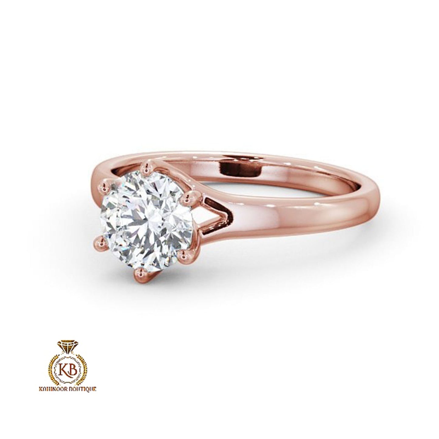 Round Cut Classic Solitaire Moissanite Engagement\Wedding\Mother Ring, ring for her, gift for women, Proposal ring