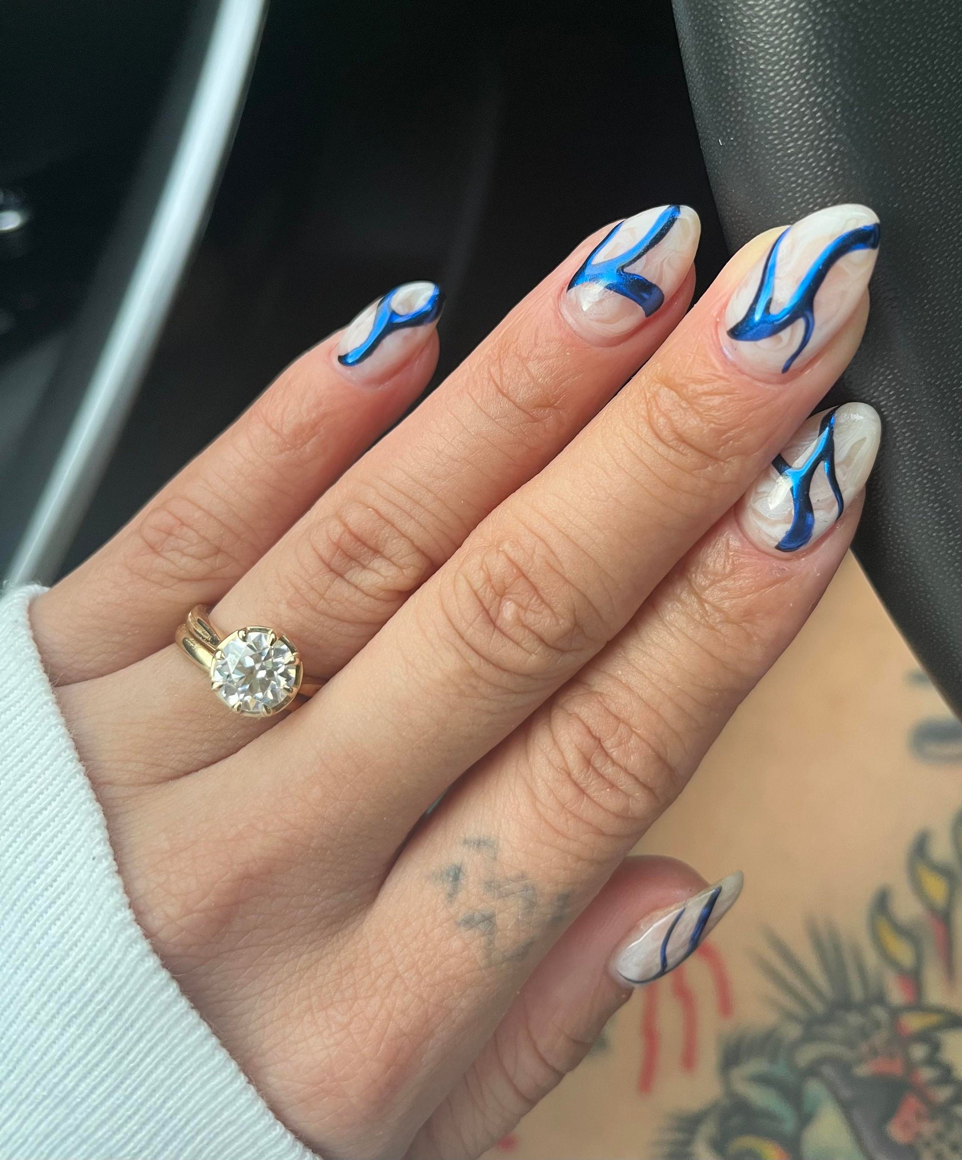 Old European Cut OEC Georgian cut down bezel set Moissanite Solitaire Engagement Ring, Ring for her, Gift for her, Promise proposal ring