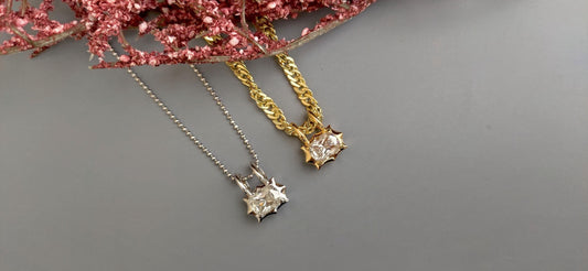 East west Set Elongated Cushion Cut Moissanite Pendant, Collet set Georgian cut down set button back pendant without chain, Wedding Pendant