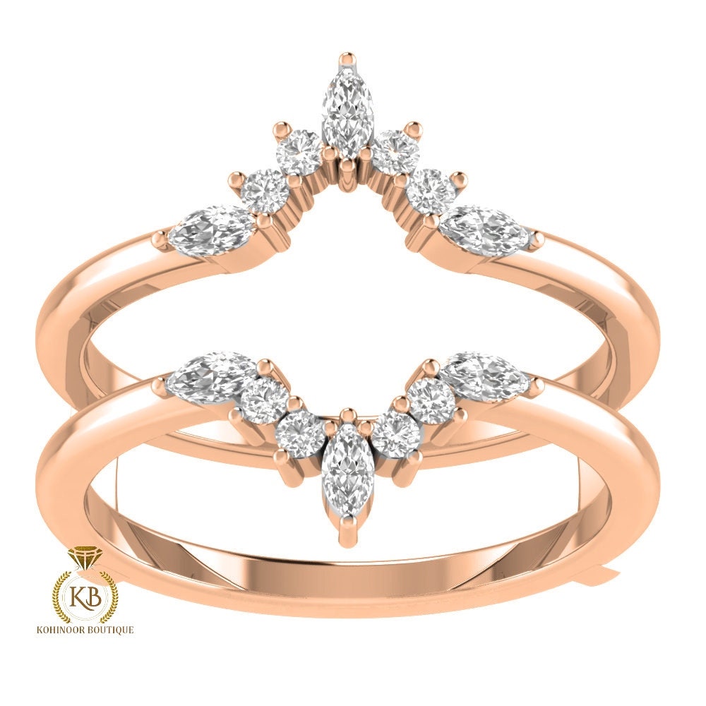 Ring Enhancer, Aggie college ring wrap, Moissanite diamond engagement Ring Wrap Wedding band Ring Jacket