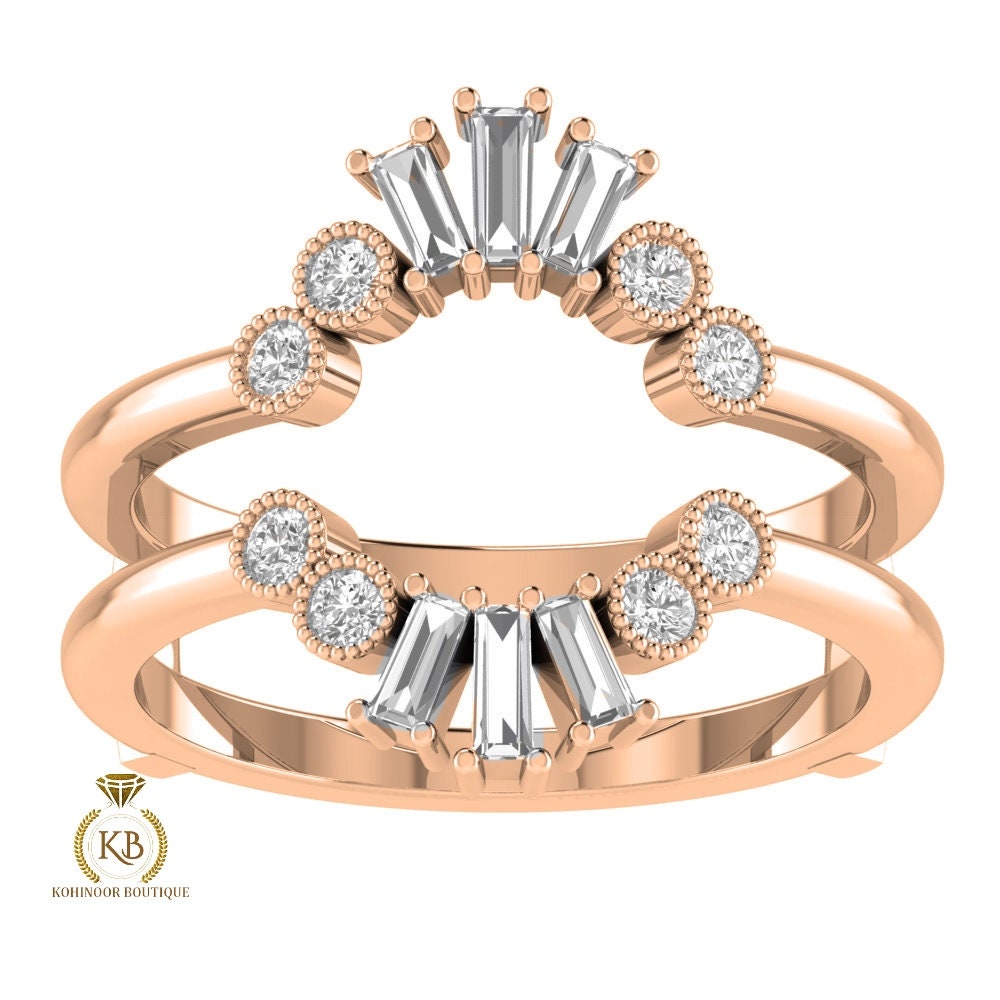 Ring Enhancer, Aggie college ring wrap, Moissanite diamond engagement Ring Wrap Wedding band Ring Jacket