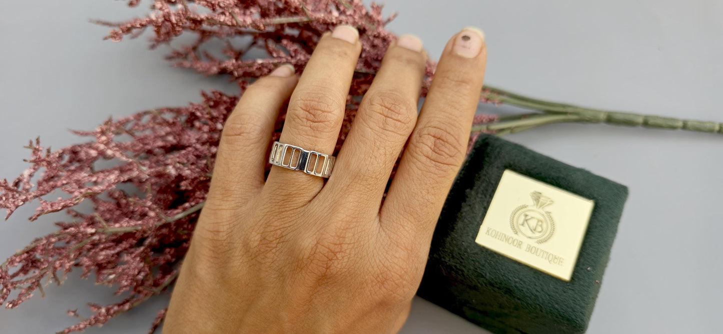 Engagement ring for men, designer wedding ring, Ring for Men, Ring for Unisex adult, Yellow white rose gold, platinum, sterling silver ring