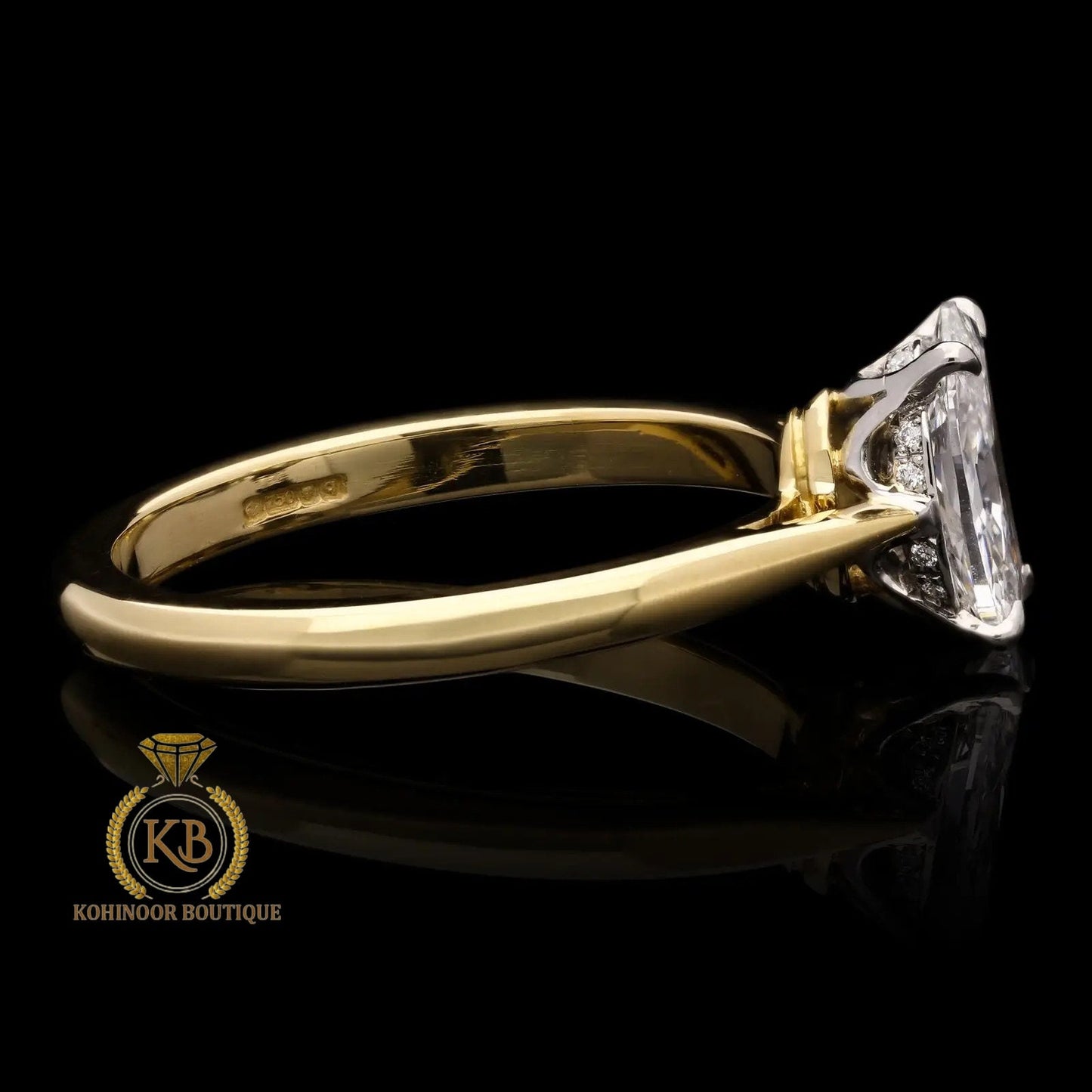 Old mine Cut OMC Oval Moissanite Solitaire Hidden Halo Engagement Ring, Proposal\Anniversary\Promise Ring in White\Yellow\Rose Gold