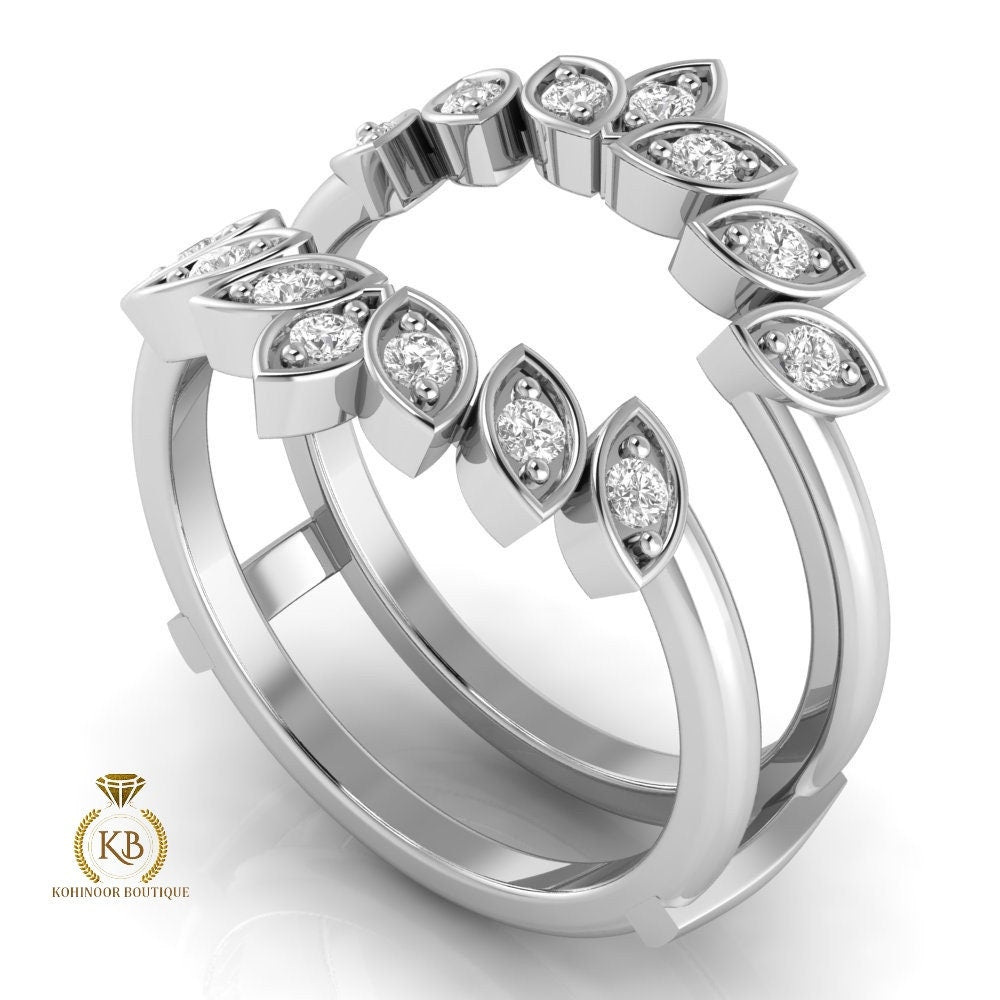 Ring Enhancer, Aggie college ring wrap, Moissanite diamond engagement Ring Wrap Wedding band Ring Jacket