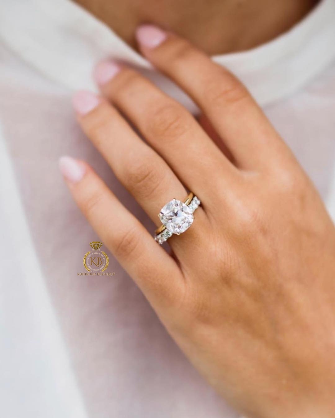 Round moissanite classic wedding band, rings for women, half full eternity ring, gift for women, stackable band.