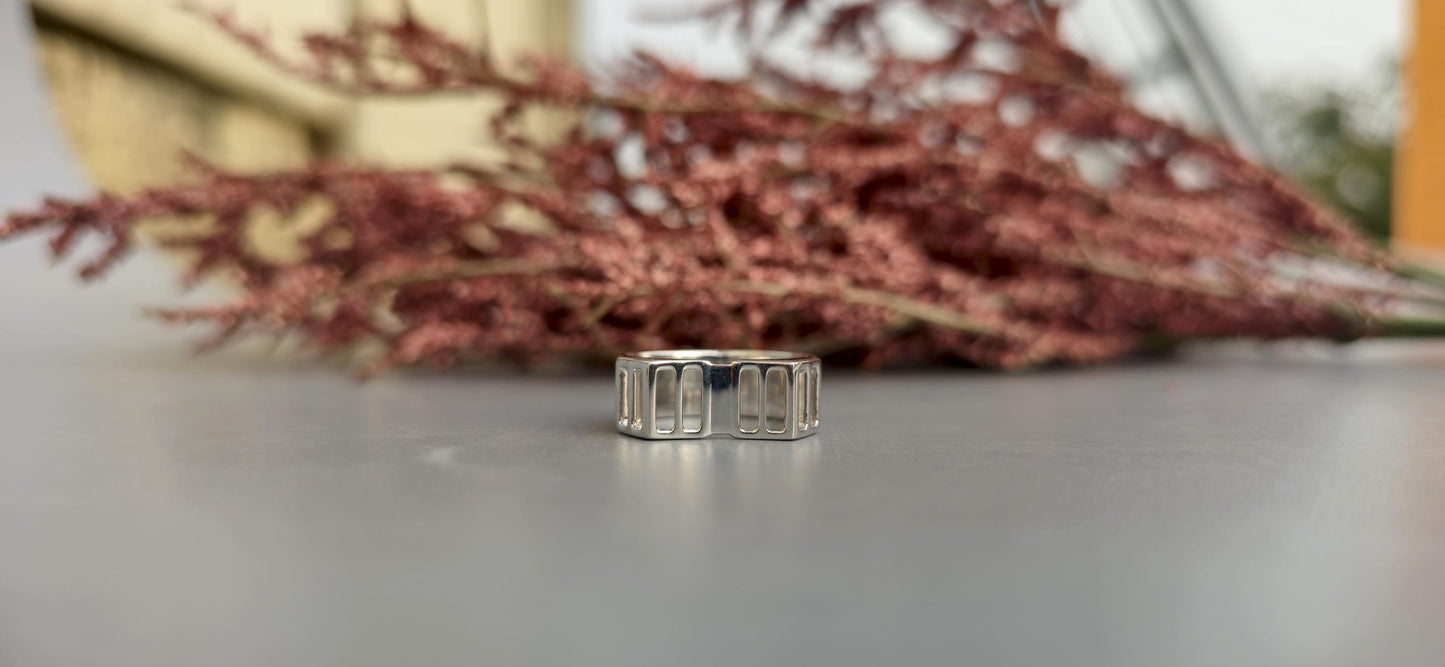 Engagement ring for men, designer wedding ring, Ring for Men, Ring for Unisex adult, Yellow white rose gold, platinum, sterling silver ring