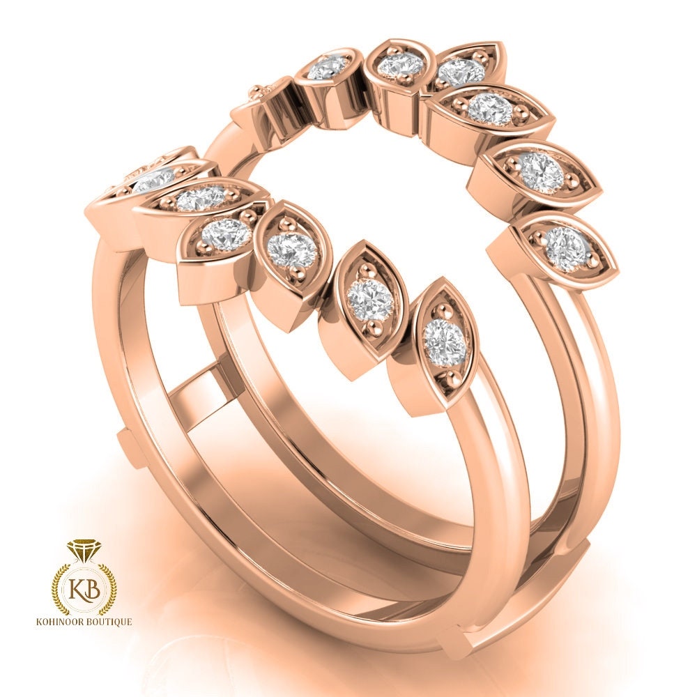 Ring Enhancer, Aggie college ring wrap, Moissanite diamond engagement Ring Wrap Wedding band Ring Jacket