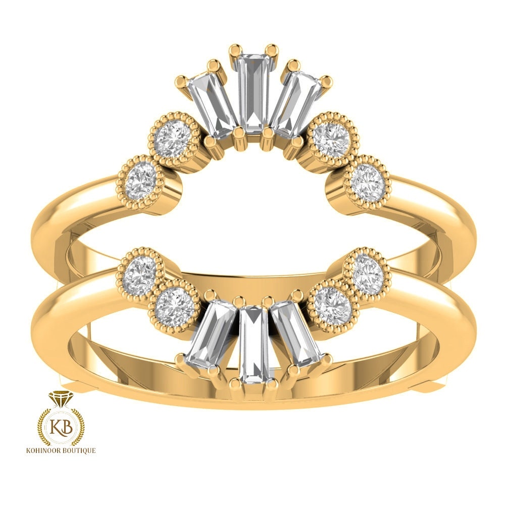 Ring Enhancer, Aggie college ring wrap, Moissanite diamond engagement Ring Wrap Wedding band Ring Jacket