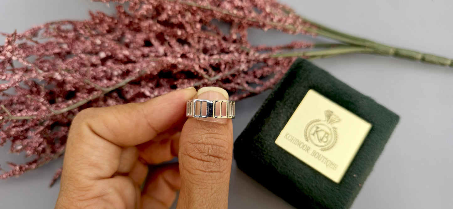 Engagement ring for men, designer wedding ring, Ring for Men, Ring for Unisex adult, Yellow white rose gold, platinum, sterling silver ring